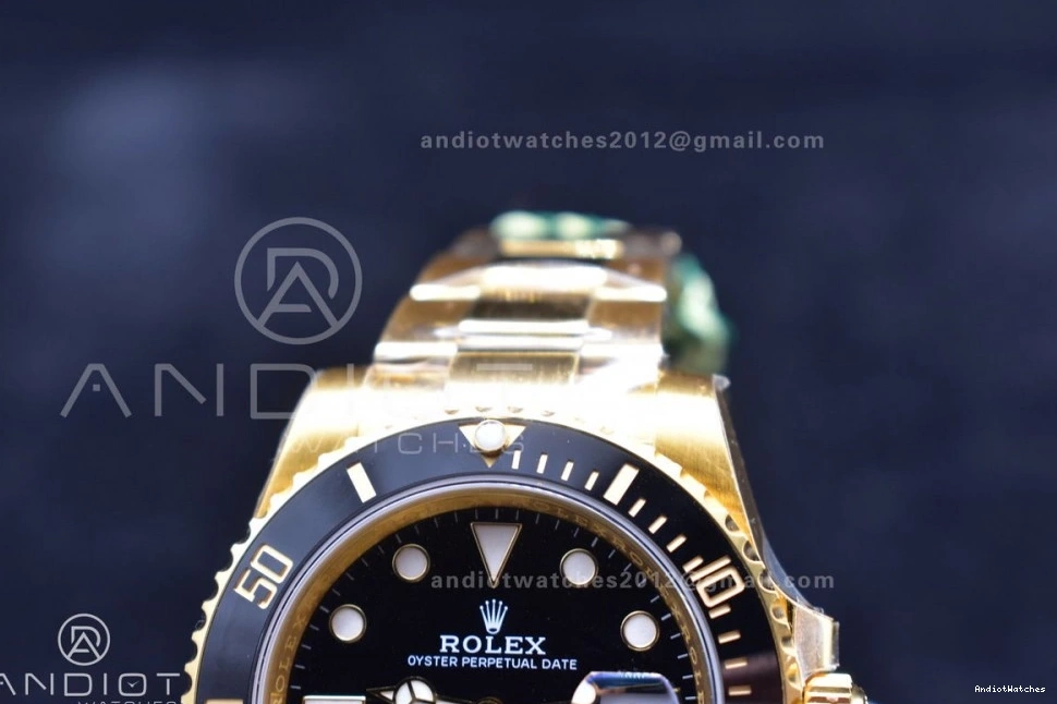 Bold 904L Edition Black VS Submariner 1:1 YG 1138 Steel Ceramic VSF Best 126618 LN 0424